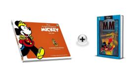 Kit Os Anos de Ouro de Mickey O Monarca de Medioka e Mickey Mistery O Detetive das Trevas Disney Ed. Colecionador Capa Dura