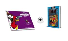 Kit Os Anos de Ouro de Mickey Uma Aventura no Oeste e Mickey Mistery O Detetive das Trevas Disney Ed. Colecionador Capa Dura