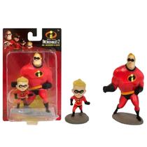 kit Os Incríveis Sr Incrivel e Flecha 11cm - Jakks Pacific