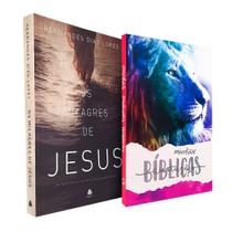 Kit Os Milagres de Jesus + Caderno Minhas Anotações Bíblicas Leão Color