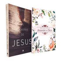 Kit Os Milagres de Jesus + Devocional Amando a Deus Flores