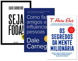 Kit Os Segredos Da Mente Milionária Ed. Especial (capa Dura) + Seja Foda + Como Fazer Amigos E Influenciar Pessoas - Exclusivo JK Livraria