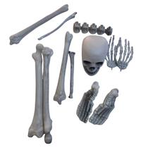 Kit Ossos 12 Peças Esqueleto Crânio Enfeite Halloween Jardim Kit Ossos 12 Peças Esqueleto Crânio Enfeite Halloween Jardim