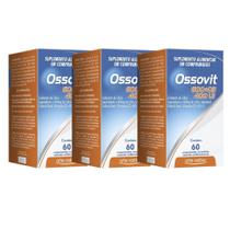 Kit Ossovit Com 3 Caixas De 60 Comprimidos Cada