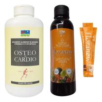 Kit Osteo Cardio Anew 240 cáps + Floranew Garrafa 630g + 5 Sachês Floranew Kit Osteo Cardio Anew 240 cáps + Floranew Garrafa 630g + 5 Sachês Floranew