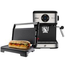 Kit Oster - Cafeteira Espresso Digital E Mini Grill 220V