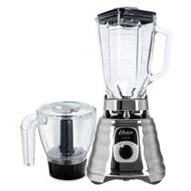 Kit Oster New Osterizer Prata Liquidificador E Base Processadora 220V