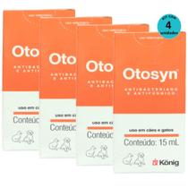 Kit Otosyn 15ml König C 4 unidades Kit Otosyn 15ml König C 4 unidades
