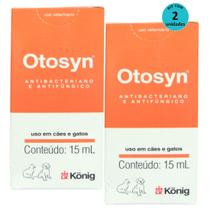 Kit Otosyn 15ml Konig Com 2 unidades Kit Otosyn 15ml Konig Com 2 unidades