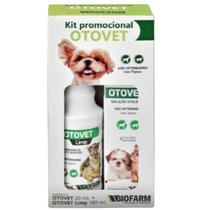 Kit Otovet- Limpeza e tratamento de otite em Cães e Gatos