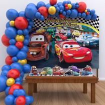 Kit Ouro Personalizado Festa Aniversário Carros 02-IMPAKTO VISUAL