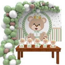 Kit Ouro Urso principe Verde Claro- IMPAKTO VISUAL