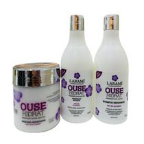Kit Ouse Hidrat Shampoo + Máscara + Memorizador de Cachos - Larami