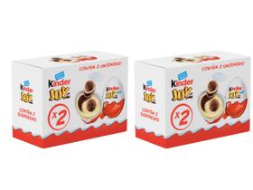 Kit Ovinho de Chocolate Joy ao Leite 40g 2 Pacotes - com 2 Unidades Cada Kinder