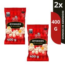 Kit Ovinhos De Amendoim Elma Chips Pacote 400g 1 ou 2 unid