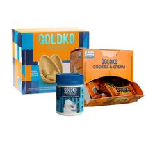 Kit Ovo de Páscoa Branco com Cookies - GoldKo