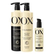 Kit Ox Colágeno Duo 500ml Sérum Noturno