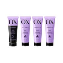 Kit Ox Glicolico 1 Condicionador 240Ml + 3 Shampoo 240Ml