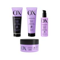 Kit Ox Glicolico Cond+Shamp 240Ml+Masc 300G+Acidific 200Ml
