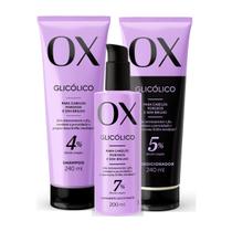 Kit Ox Glicólico Duo 240ml Tratamento Acidificante 200ML