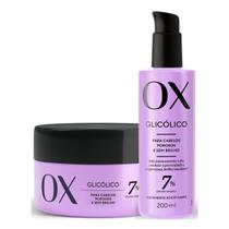 Kit Ox Glicólico Tratamento Acidificante Máscara 300g