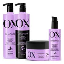 Kit Ox Glicólico Tratamento Completo 500Ml