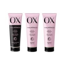 Kit Ox Hialuronico 1 Cond 240Ml+2 Shampoo 240Ml Kit Ox Hialuronico 1 Cond 240Ml+2 Shampoo 240Ml