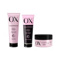 Kit Ox Hialuronico Sh 200Ml+Cond 170Ml+Mascara Capilar 300G