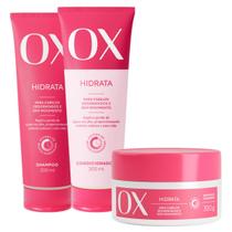 Kit Ox Hidrata Duo 200Ml Máscara De Tratamento 300G