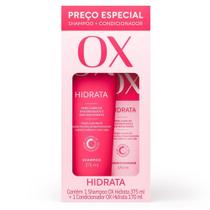 Kit OX Hidrata Shampoo 375ml E Condicionador 170ml Kit OX Hidrata Shampoo 375ml E Condicionador 170ml