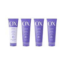 Kit Ox Lisos 1 Cond 200Ml + 3 Shampoo 200Ml