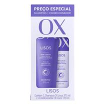 Kit Ox Lisos Cabelos Com Frizz e Indisciplinados C/2