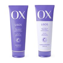 Kit OX Lisos Shampoo e Condicionador 200ml cada Kit OX Lisos Shampoo e Condicionador 200ml cada