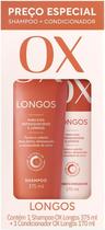 Kit OX Longos Shampoo 375ml + Condicionador 170ml Kit OX Longos Shampoo 375ml + Condicionador 170ml