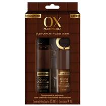 Kit Ox Marimaria óleo capilar 15 ml+Gloss Labial 4 ml Kit Ox Marimaria óleo capilar 15 ml+Gloss Labial 4 ml