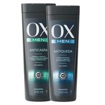 Kit Ox Men Anticaspa Antiqueda 200ml