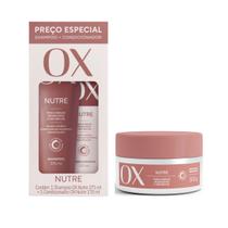 Kit Ox Nutrição Intensa Shampoo 375ml Condicionador 170ml Máscara 300g Kit Ox Nutrição Intensa Shampoo 375ml Condicionador 170ml Máscara 300g