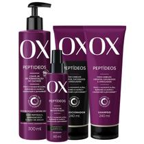 Kit Ox Peptídeos Duo 240Ml Tratamento de Cachos