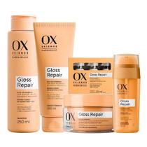 Kit Ox Science Mari Maria Gloss Repair Tratamento Completo