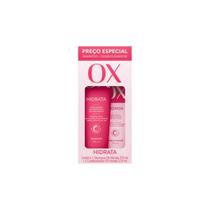 Kit ox shampoo 375ml+condicionador 170ml hidrata