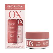 Kit Ox Shampoo 375ml e Condicionador 170ml Nutrição Intensa Mais Máscara Nutrição Intensa 300g Kit Ox Shampoo 375ml e Condicionador 170ml Nutrição Intensa Mais Máscara Nutrição Intensa 300g