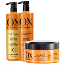 Kit Ox Vita Glow Duo 500Ml + Máscara De Tratamento 190G