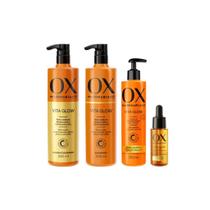 Kit Ox Vita Glow Mari Maria Cond+Shamp+Tonico+Leave-In 300Ml