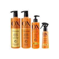 Kit Ox Vita Glow Mari Maria Cond+ Shampoo + Serum+ Leave-In