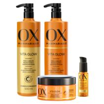 Kit Ox Vita Glow Tratamento Completo 500Ml