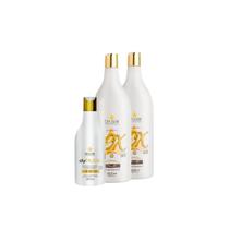 Kit Oxidante Estabilizada 2 Ox Água Oxigenada com Plex Creme Kit Oxidante Estabilizada 2 Ox Água Oxigenada com Plex Creme