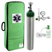 Kit Oxigênio Centercor 5L Sem Carga Verde Kit Oxigênio Centercor 5L Sem Carga Verde