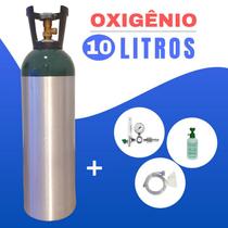 Kit Oxigênio Portátil 10 Litros Alumínio (SEM CARGA)
