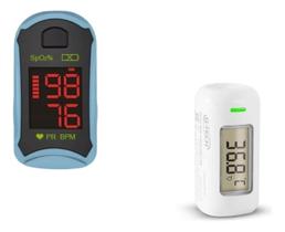 Kit Oximetro Saturação Termometro Testa Gtech Infravermelho