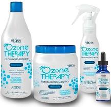 Kit Ozone Therapy, Fortalecimento Capilar E Redução Da Queda